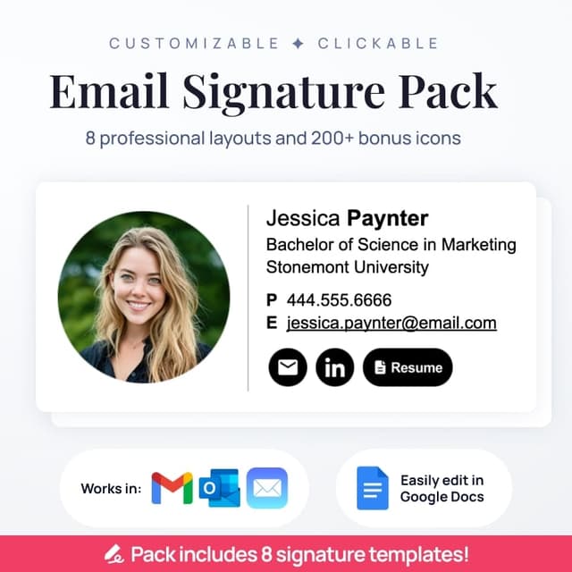 Email Signature Bundle