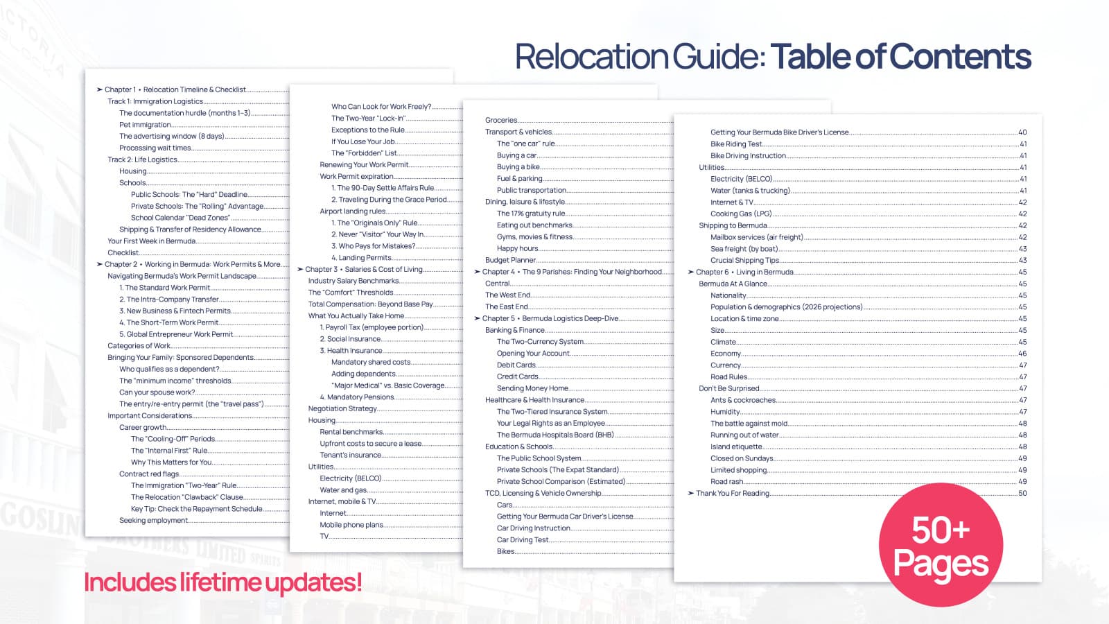 Move to Bermuda Relocation Toolkit Table of Contents
